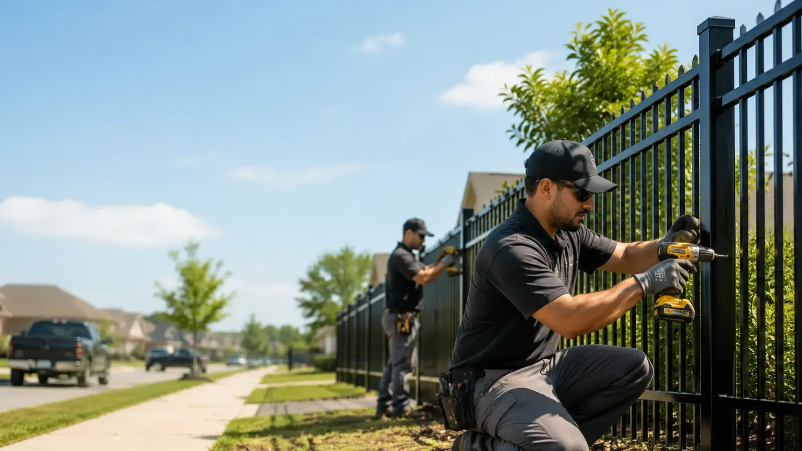 Metal Fence Installation in Mebane, NC